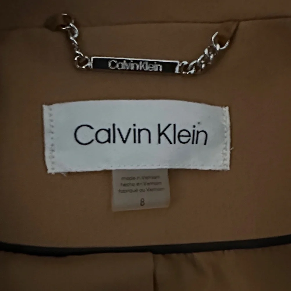Calvin Klein Women's Camel Blazer - Picture 8 of 8